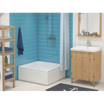 Поддон для душа стальной ВИЗ Antika 80x80 Белый (APS-80101)