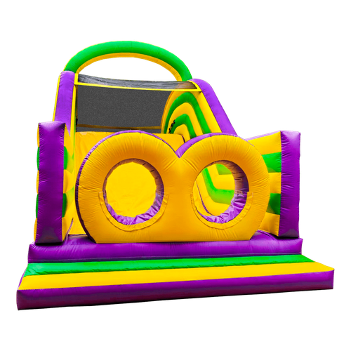 Надувной батут «Длинная полоса препятствий» 16*4*5 м