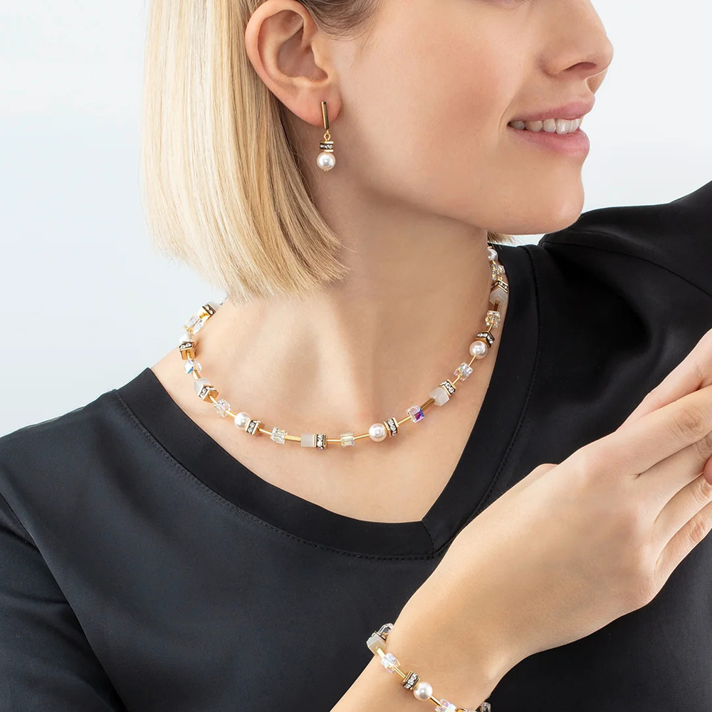 Серьги Coeur de Lion White-Gold 4081/21-1416