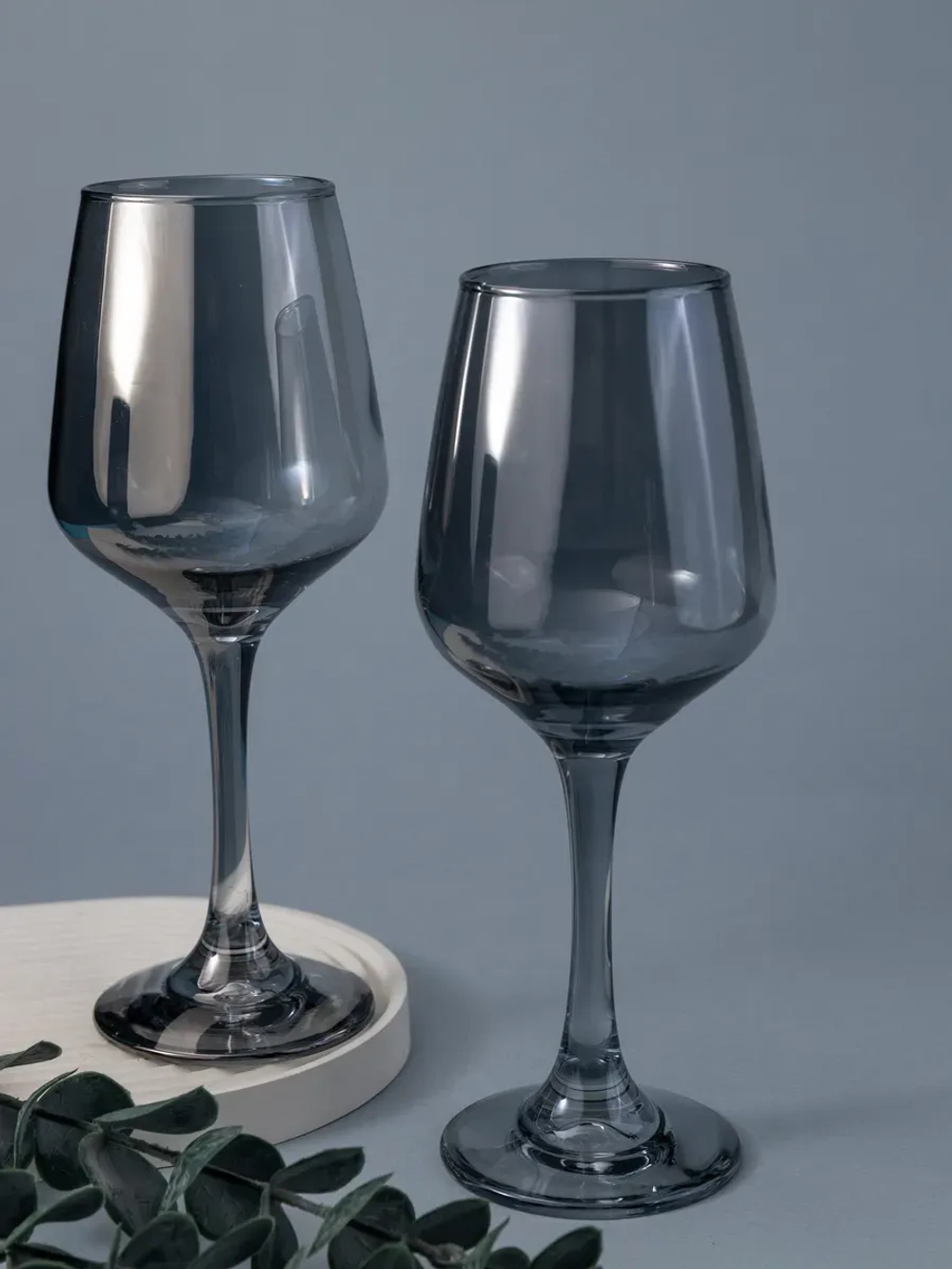 Набор бокалов для вина, 450 мл, 6 шт. серые