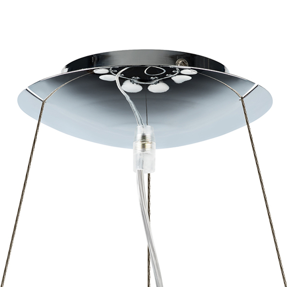 801124 Люстра SFERETTA 12х40W G9 ХРОМ/БЕЛЫЙ