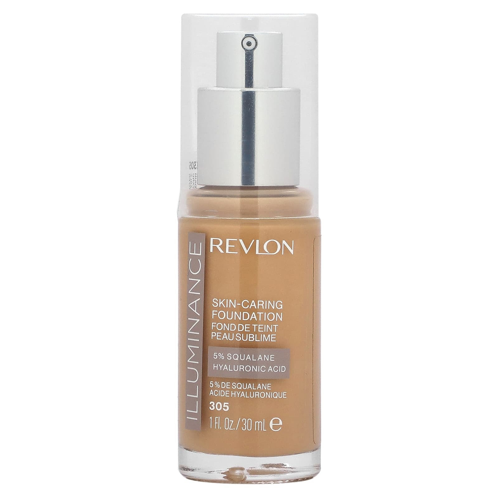 Revlon, Illuminance, тональная основа для ухода за кожей, 305 средний песочный, 30 мл (1 жидк. унц.)