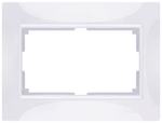 Рамка Werkel Snabb для двойной розетки белый basic WL03-Frame-01-DBL-white 4690389117008