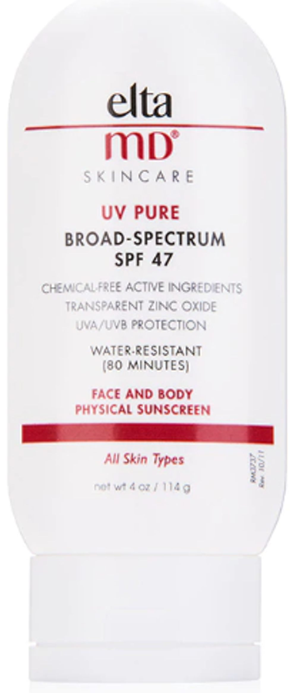 EltaMD UV Pure водостойкое солнцезащитное средство для лица и тела SPF47 114г