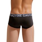Мужские трусы хипсы черные GAUVINE 3005