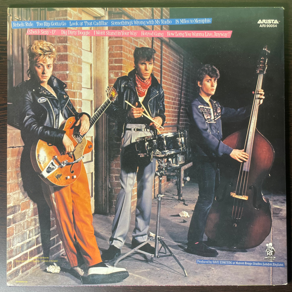 Stray Cats - Rant N' Rave (Скандинавия 1983г.)