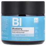 Dr. Botanicals, Антиоксидантное увлажняющее средство для тела Blueberry Superfood, для всех типов кожи, 60 мл (2 жидк. Унции)