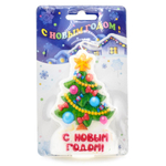 Свеча-барельеф "Ёлочка" 8184