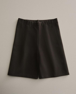 ZARA HOME КОРОТКИЕ СПОРТИВНЫЕ ЛЕГИНСЫ, КОРИЧНЕВЫЙ