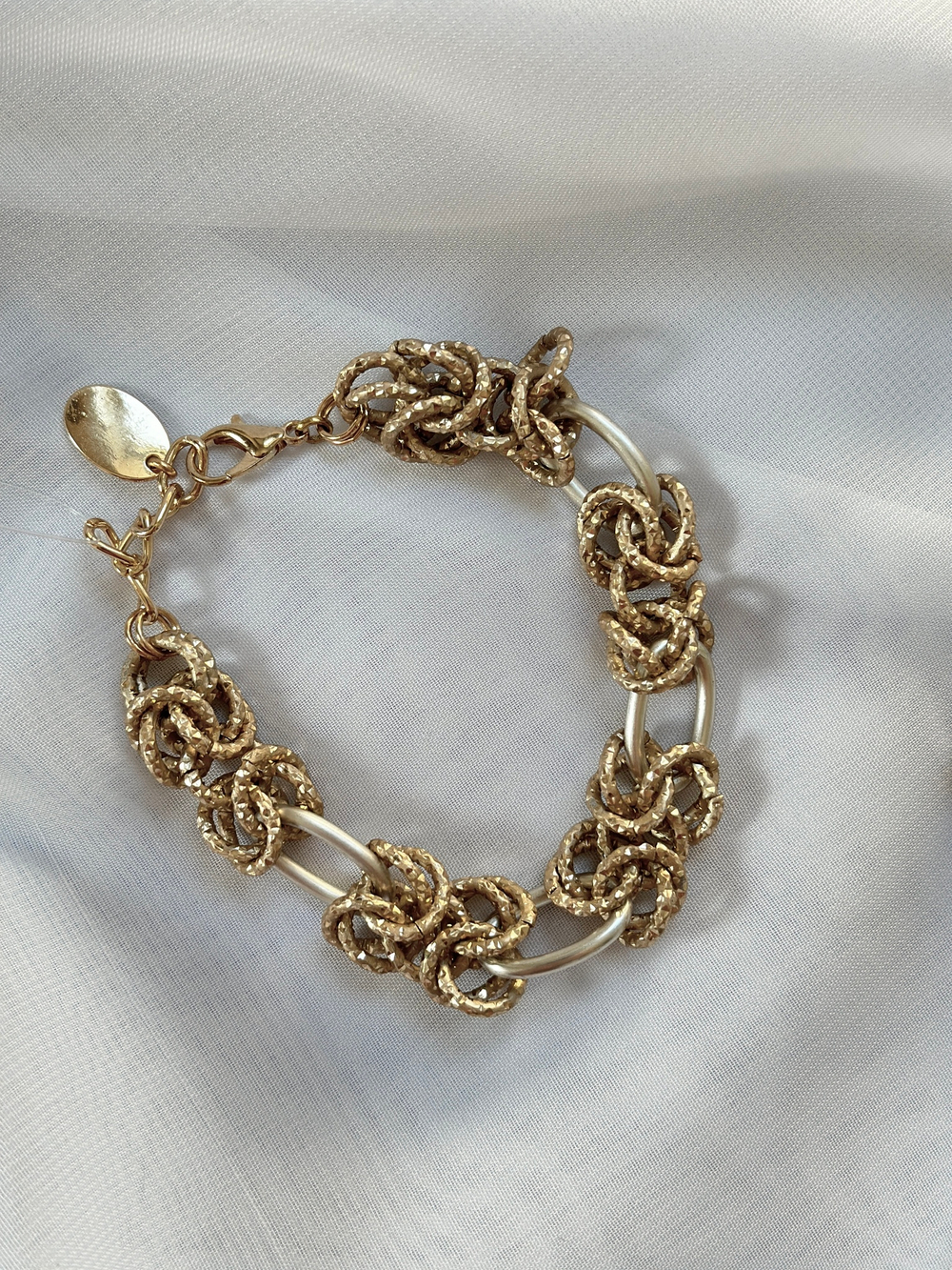 HMG 1192 pink S Браслет арт.1390 ( с камнем и без)