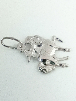 Подвеска ювелирная "Стрелец", родированное серебро 925 пробы/Ф