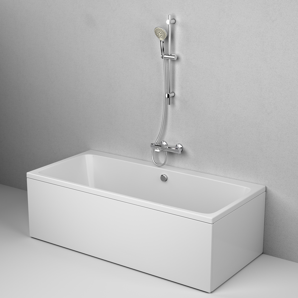 Акриловая ванна AM.PM Func (АМ.ПМ Фанк) 170x80, W84A-170-080W-A