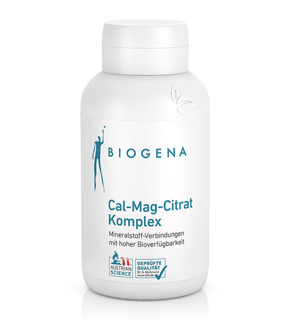 BIOGENA КАЛЬЦИЙ-МАГНИЙ-ЦИТРАТ КОМПЛЕКС Cal-Mag-Citrat Komplex (120 кап)