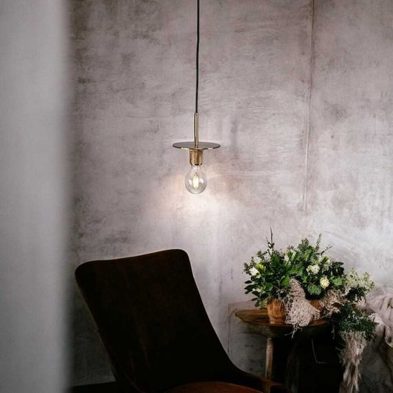 Подвесной светильник Imperium Loft RH Utilitaire Disk Shade Pendant 123643-22
