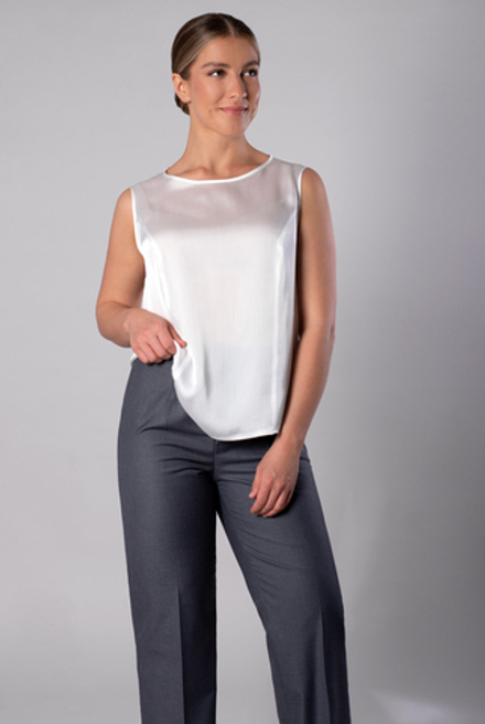 Блузка женская 4132ВПА, белый #380Бел094132ВПА