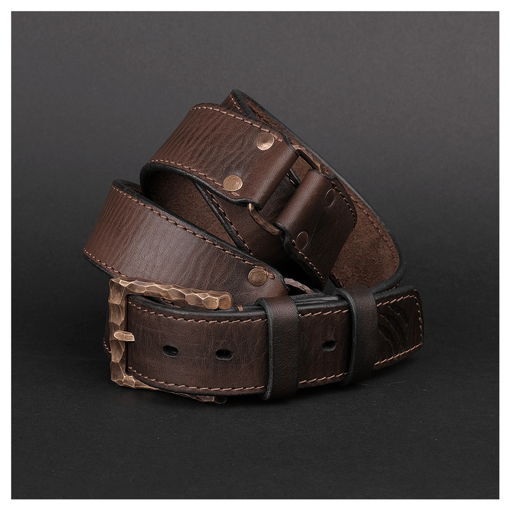 Кожаный ремень «Собранность духа»