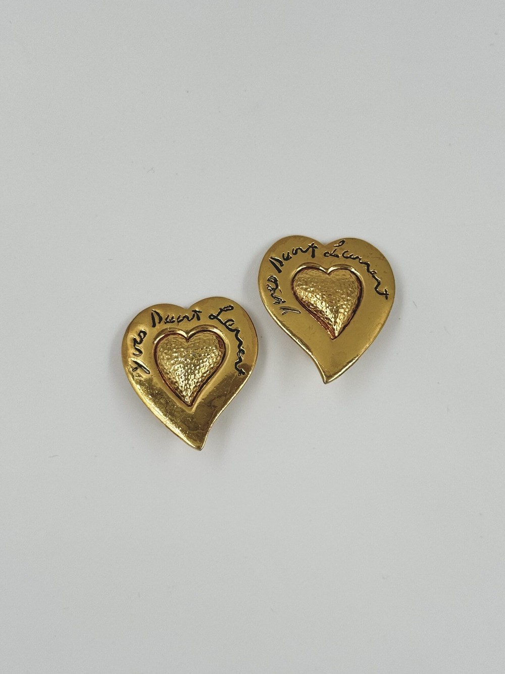 Клипсы Сердца YSL