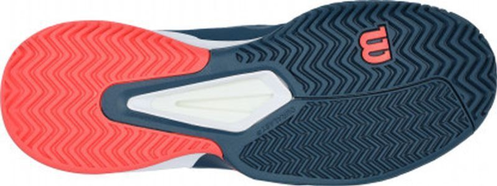 Женские Кроссовки теннисные Wilson Rush Pro 2.5 2021 W - majolica blue/white/hot coral