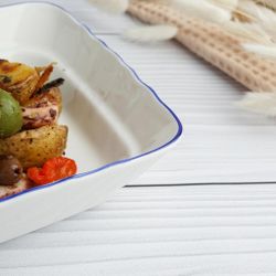 Салатник 400 мл 16*16 см h4,5 см квадратный Sea Flower P.L. Proff Cuisine [6]