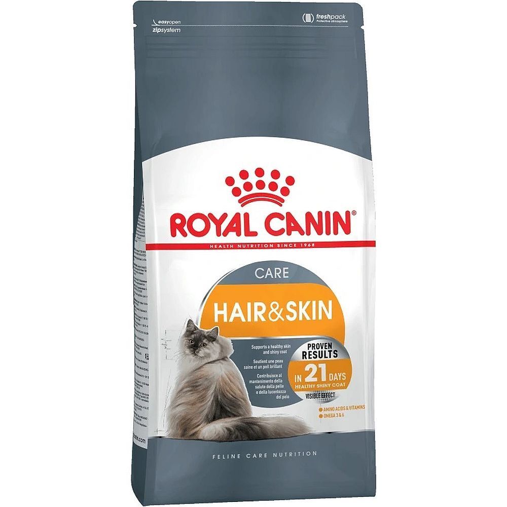 Royal canin ФКН7 Хэйр энд Скин 2кг