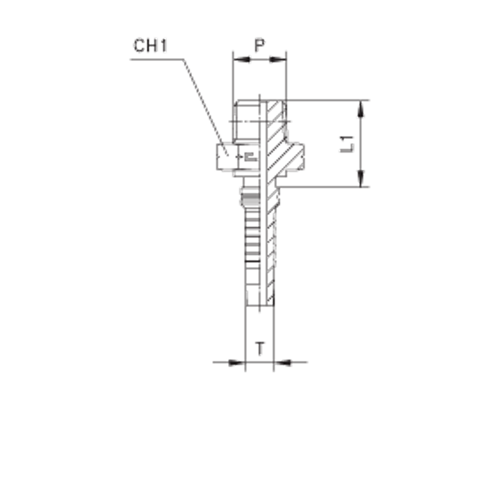 Фитинг DN 25 NPTF 1 Interlock