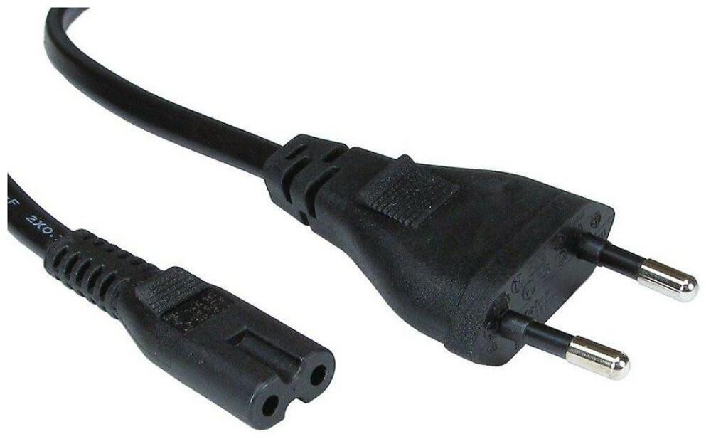 Шнур сетевой 1,5м (2*0,50 мм)