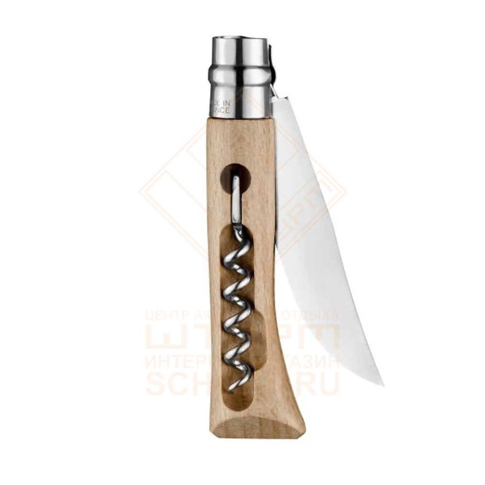 Набор ножей Opinel Outdoor 12 серейтер, 10 штопор, 8 овощной