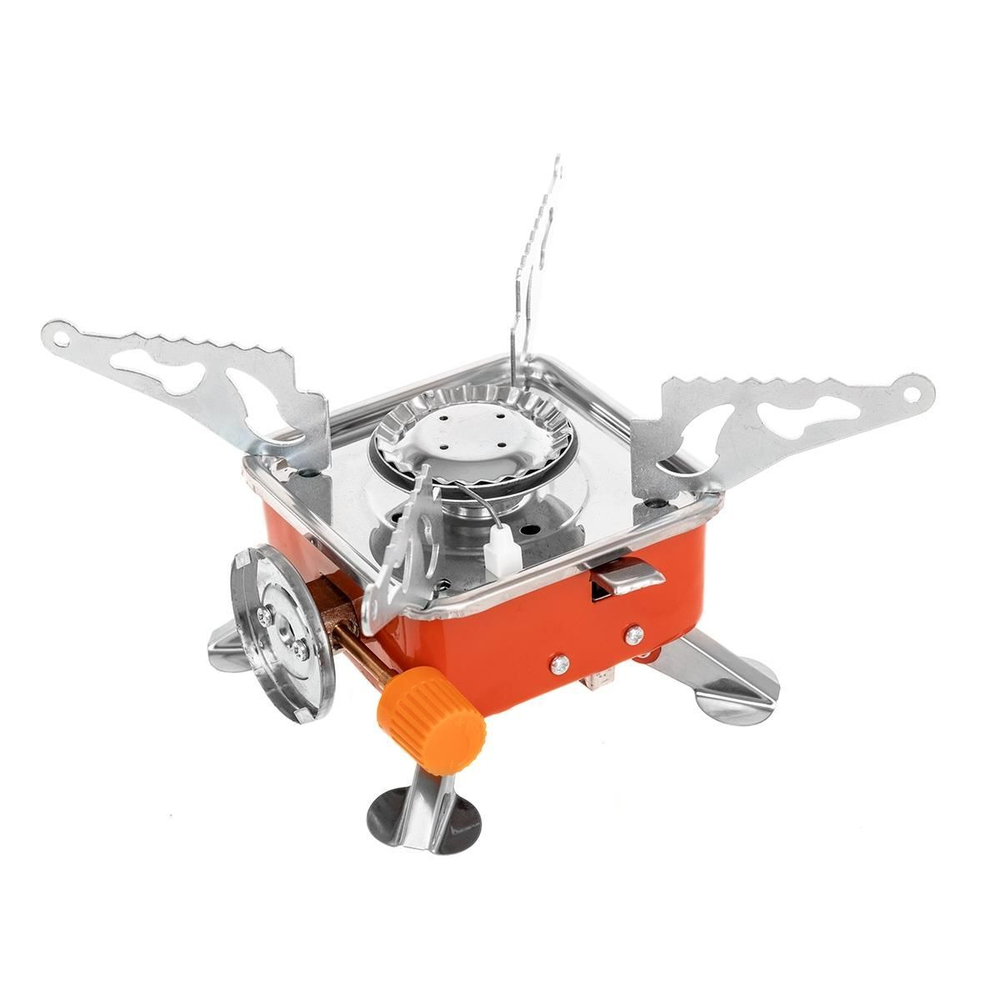 Газовая плита туристическая мини в чехле HS-PM-167