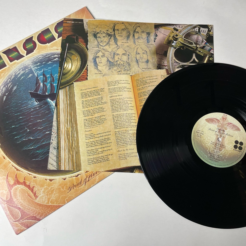 Винтажная виниловая пластинка LP Kansas Point Of Know Return (Japan 1977) (No Obi) Paradox