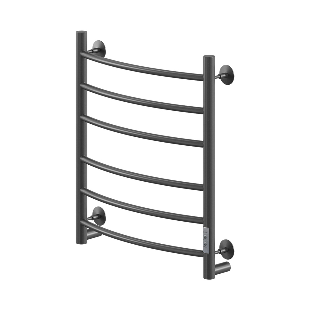 Полотенцесушитель MIXLINE CAPELLA  60х50 (таймер, 253 Вт, 6 перекладин) электрический ЧЕРНЫЙ