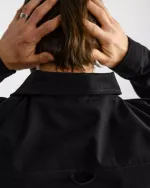 Рубашка Kuzma Оверширт Начало Твил Черная