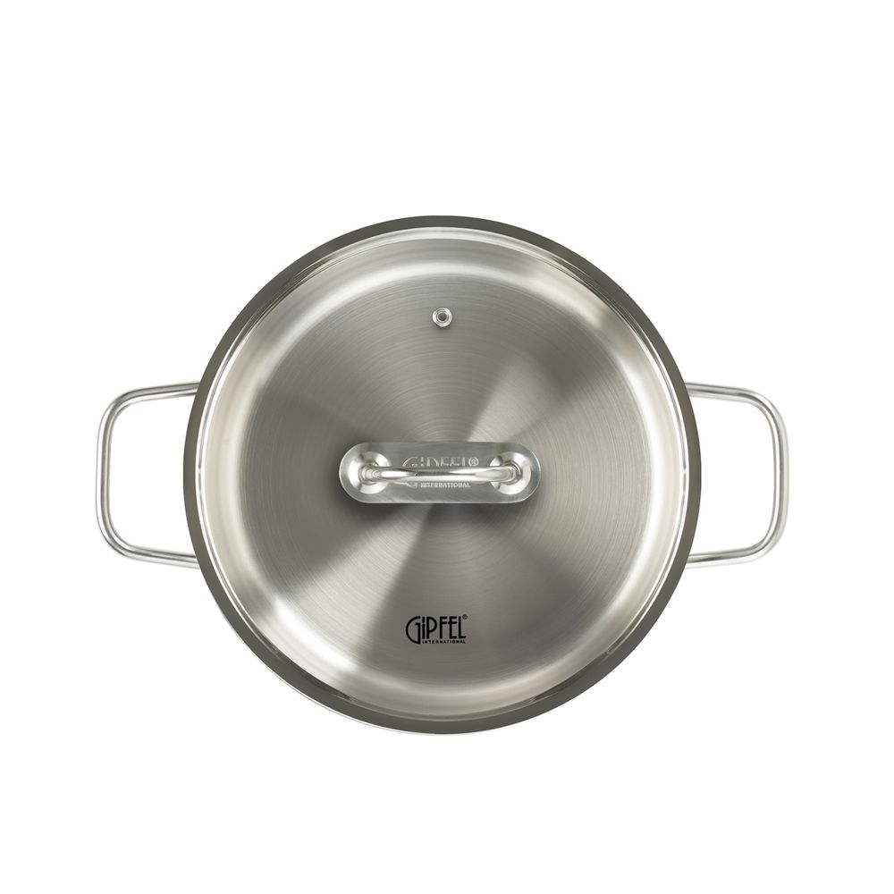 Кастрюля из нержавеющей стали Gipfel Capella 2699 24 см/5,6 л