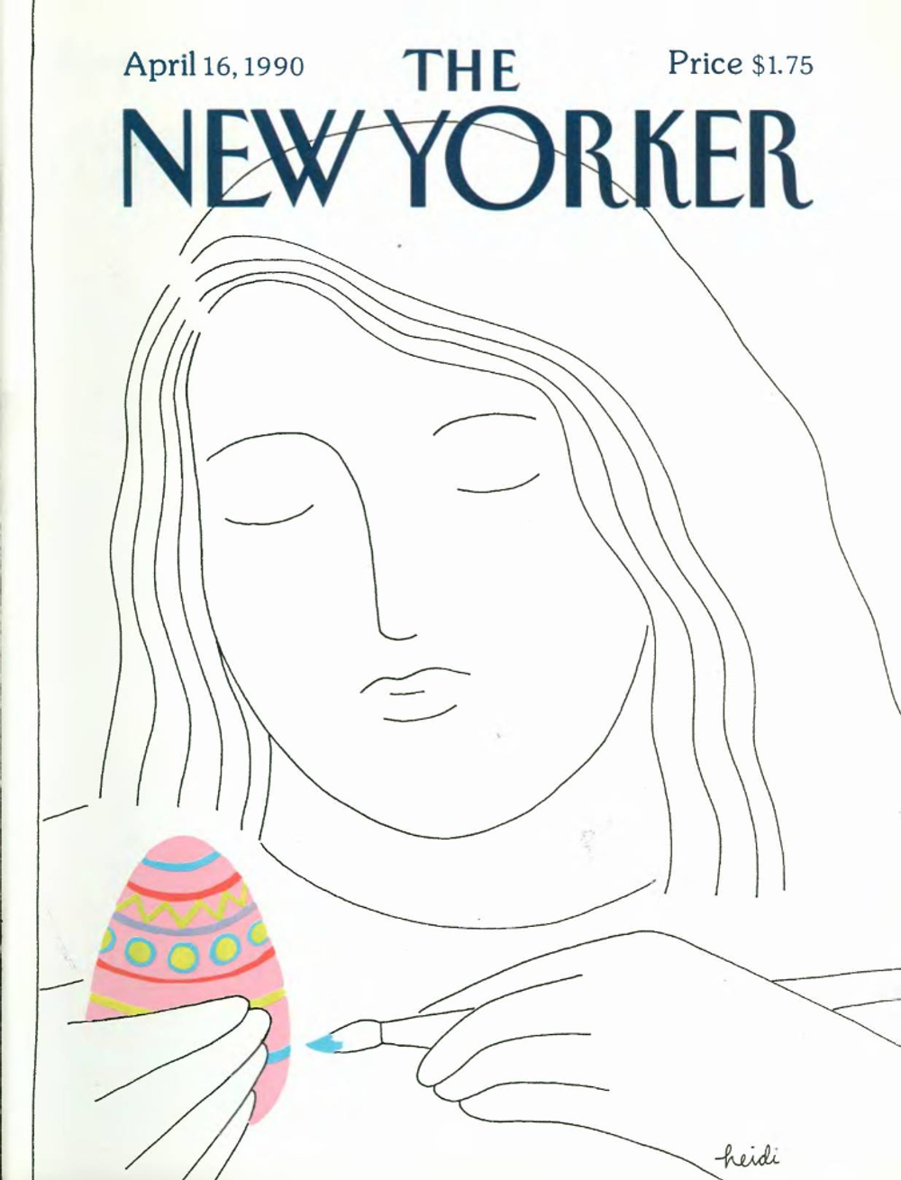 Журнал The New Yorker 16-04-1990
