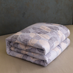 Комплект постельного белья Сатин с Одеялом 100% хлопок на резинке OBR135