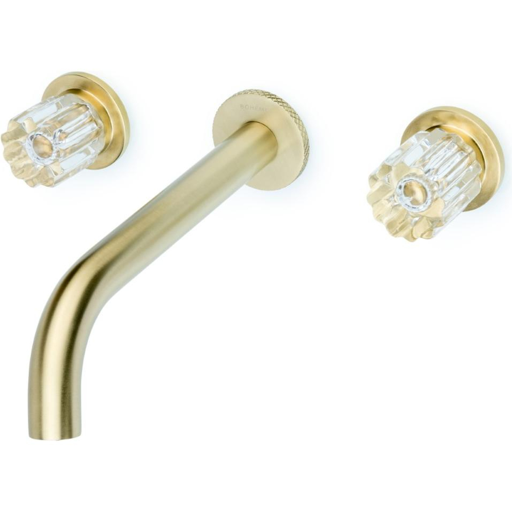 Смеситель для раковины Boheme ELEGANTE 152-2-MG-EL , MAT GOLD