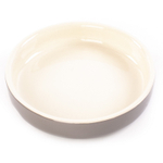 SCRUFFS Миска керамическая для мелких пород собак и кошек "Classic Soucer", серая, 13х13х3см, 200мл