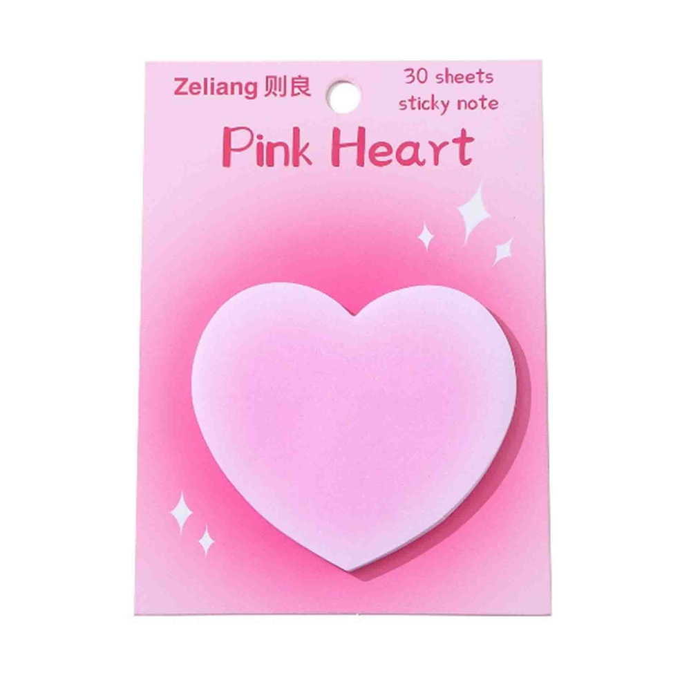 Стикеры для заметок Розовое сердце