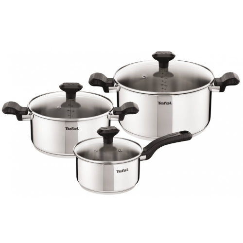 Набор посуды Tefal Comfort Max 6 предметов 1,4/2,9/5,1/л 16/20/24см C973S674