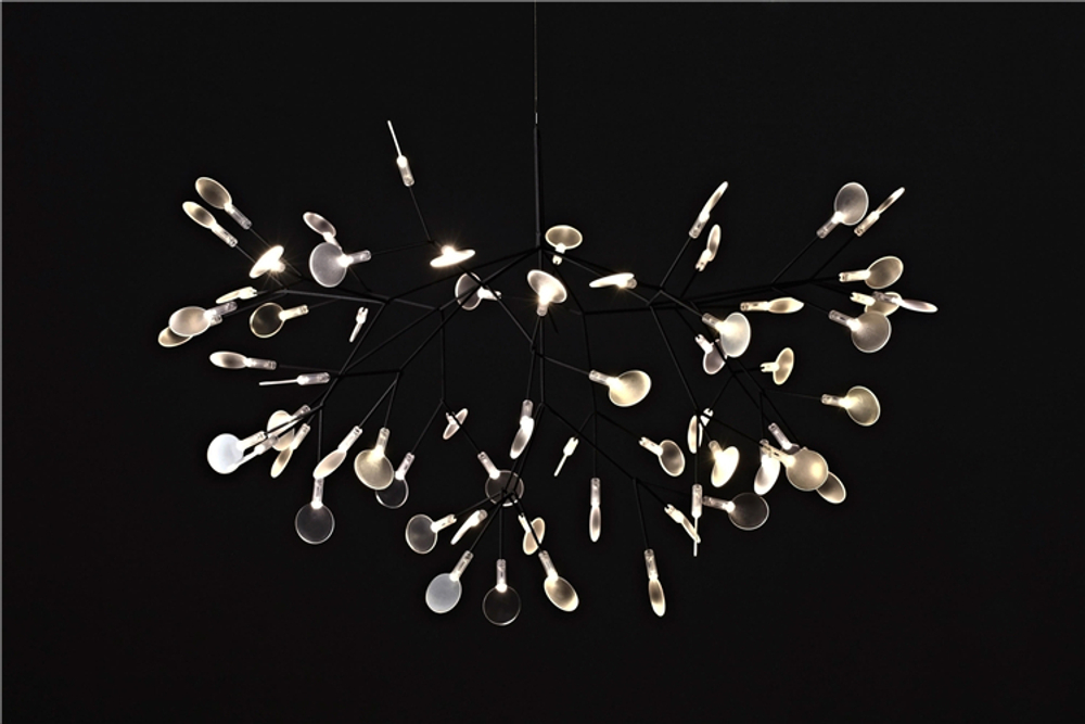 Pendant design lamp  Heracleum  Big O by Moooi (Brass,  D125)