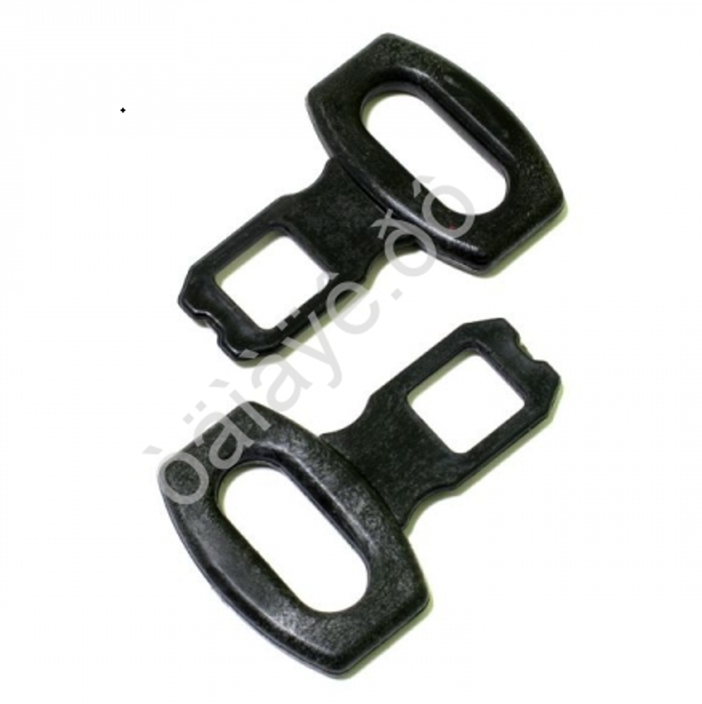 Заглушка ремня безопасности (антипищалка) 2шт Пластик ZB-003\Х2 (1042па)