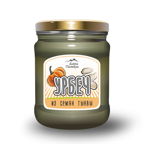 Урбеч из тыквенных семечек, ДарыПамира, 230г.