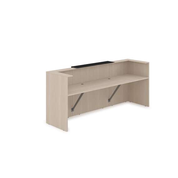 1КР-КЛ.201 Комплект Ресепшн с фартуком HPL (2654*749*1149) (без подсветки)