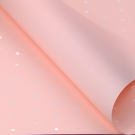 ЛИСТ "Точка" 58*58/20шт РОЗОВЫЙ