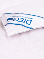 Одеяло пуховое облегчённое Афина полутораспальное 150х200