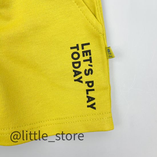 Шорты из футера, Горчичные