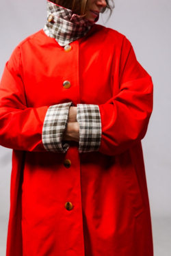 Плащ "Зое" Красный
