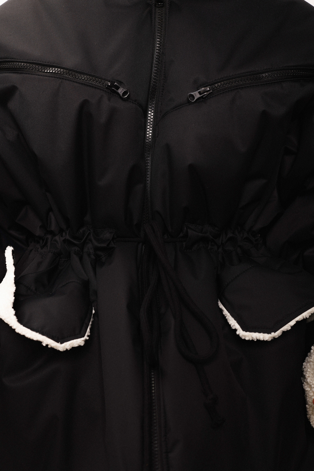 Парка утепленная