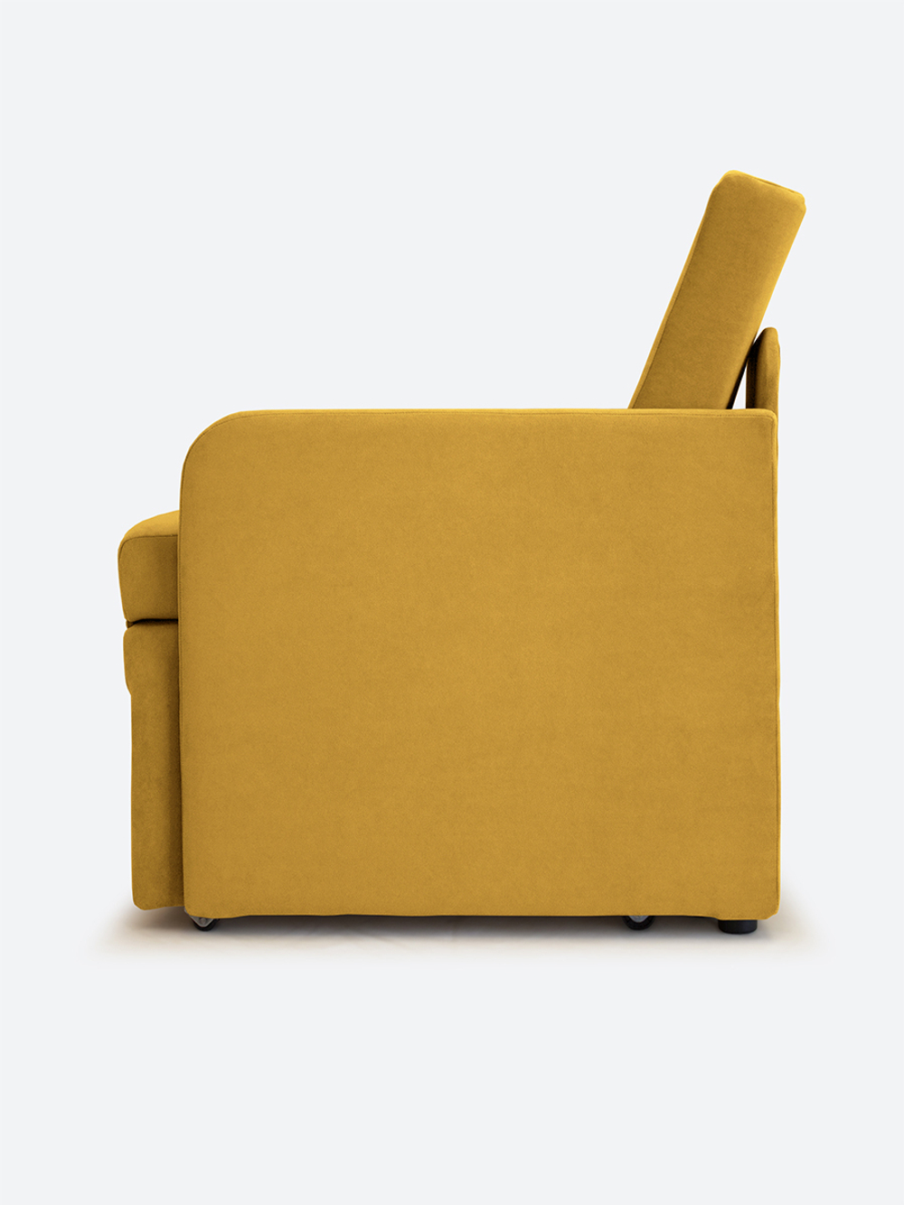 Кресло-кровать "Миник" с подлокотниками Dream Yellow