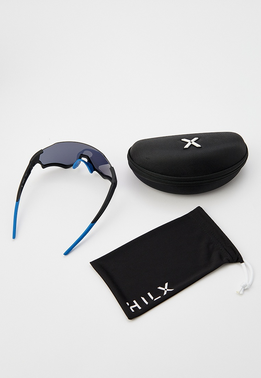 Спортивные очки HILX Revok / Matt Black Blue / Light Purple Lens