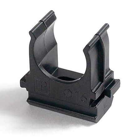 Клипсы 20  чёрная (100шт/1500шт уп/кор) Промрукав